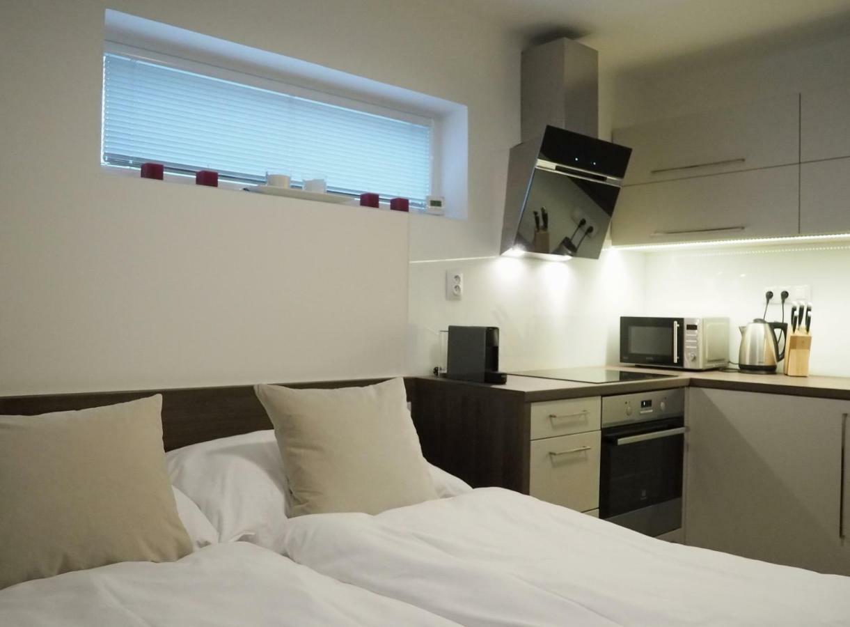Ap10 - Apartments 4U Brezinova "Overnight Simply" Hradec Králové Exteriör bild